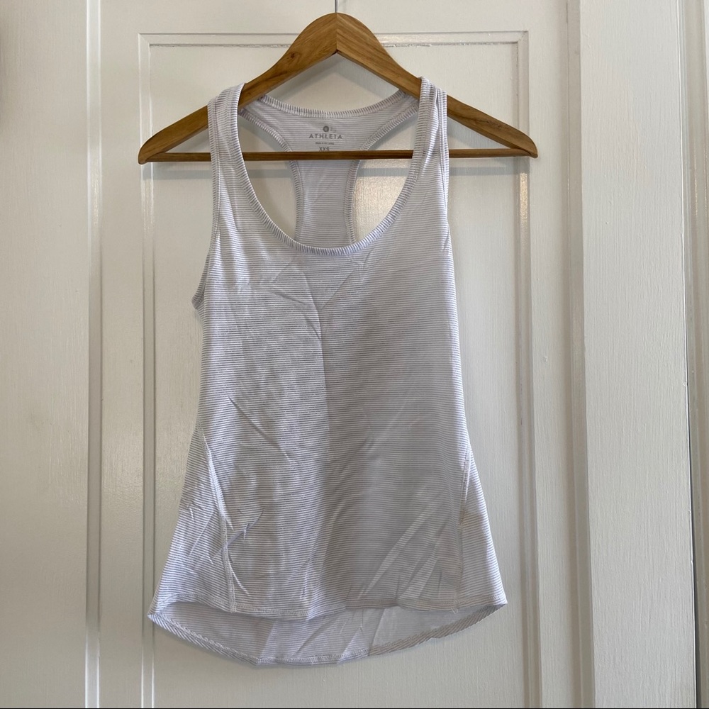 Athleta Shimmer Chi Racerback tank